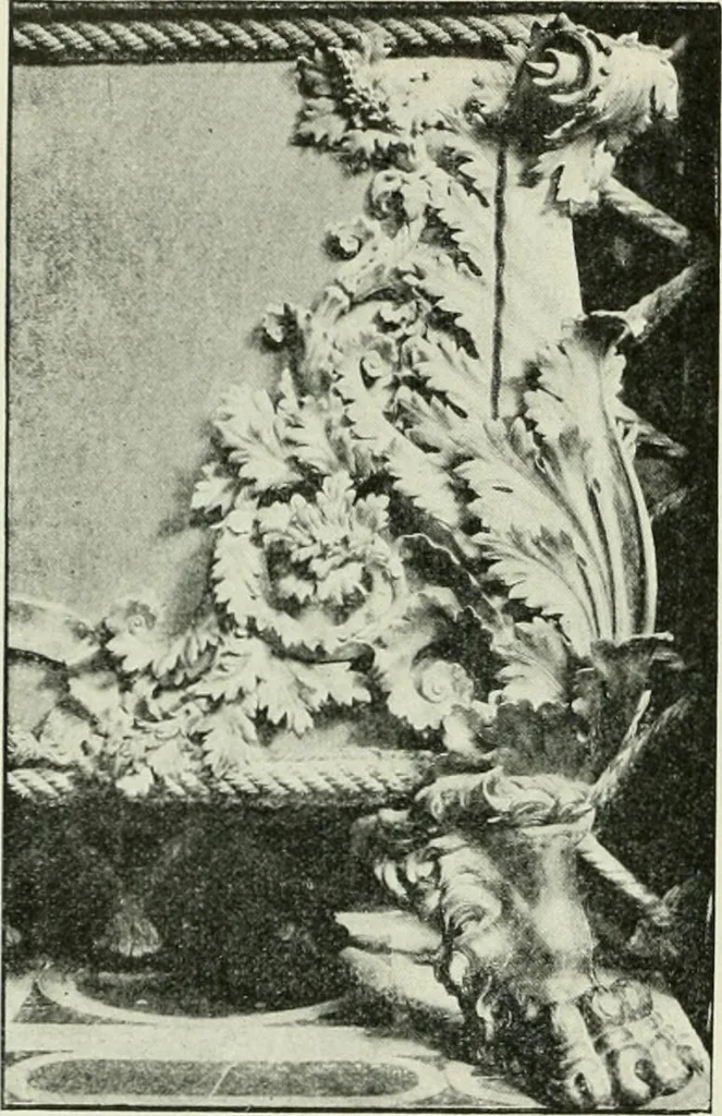 An illustration from Geschichte des florentinischen Grabmals von den ältesten Zeiten bis Michelangelo, 1904, leaf 259