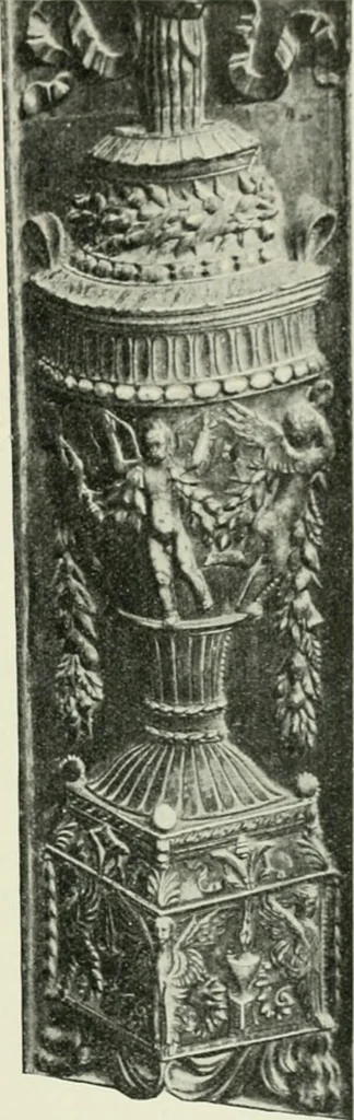 An illustration from Geschichte des florentinischen Grabmals von den ältesten Zeiten bis Michelangelo, 1904, leaf 262