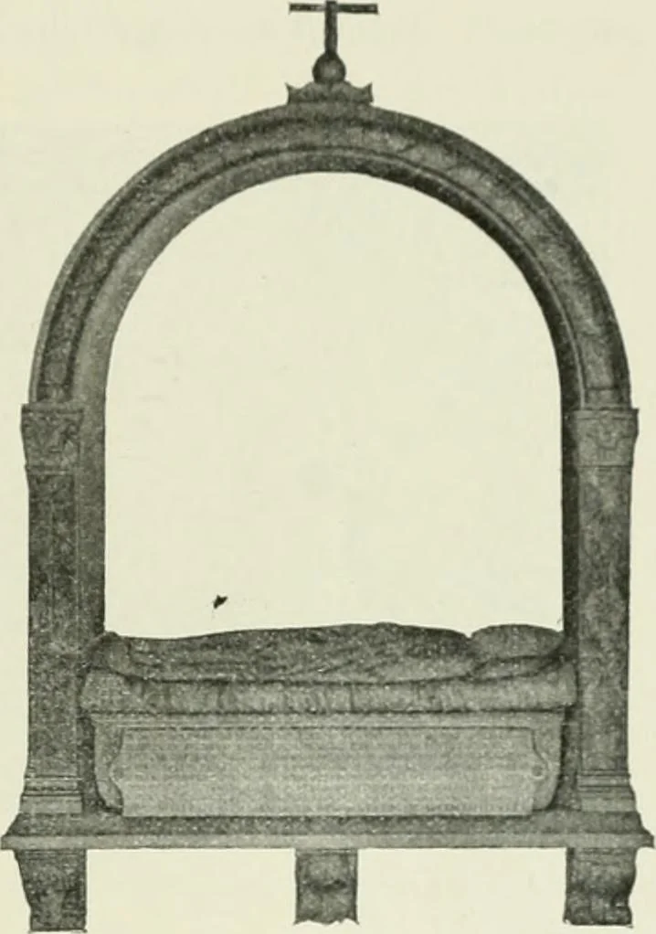 An illustration from Geschichte des florentinischen Grabmals von den ältesten Zeiten bis Michelangelo, 1904, leaf 288