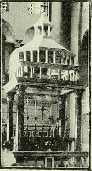 An illustration from Geschichte des florentinischen Grabmals von den ältesten Zeiten bis Michelangelo, 1904, leaf 29
