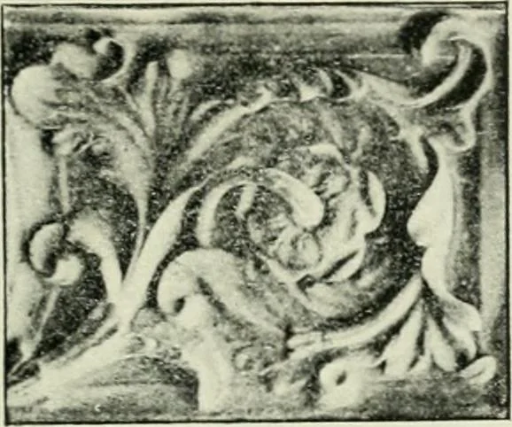 An illustration from Geschichte des florentinischen Grabmals von den ältesten Zeiten bis Michelangelo, 1904, leaf 290