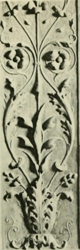 An illustration from Geschichte des florentinischen Grabmals von den ältesten Zeiten bis Michelangelo, 1904, leaf 292
