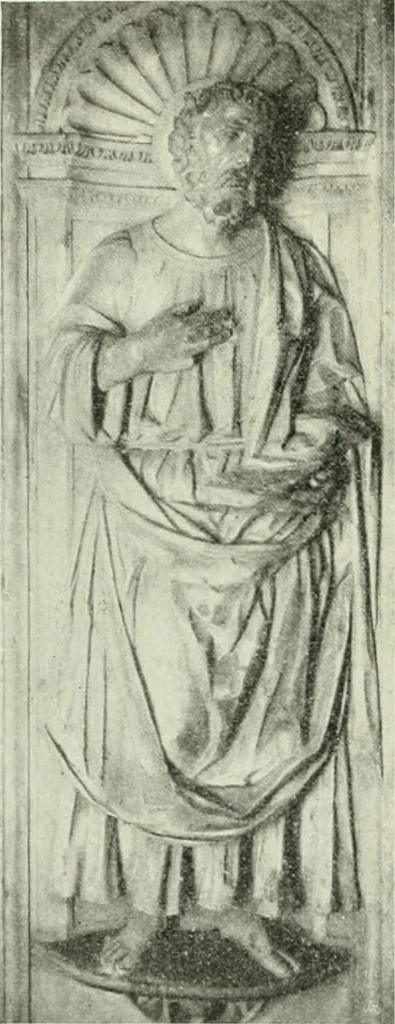 An illustration from Geschichte des florentinischen Grabmals von den ältesten Zeiten bis Michelangelo, 1904, leaf 319