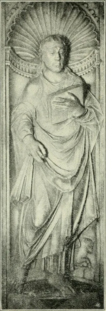 An illustration from Geschichte des florentinischen Grabmals von den ältesten Zeiten bis Michelangelo, 1904, leaf 319