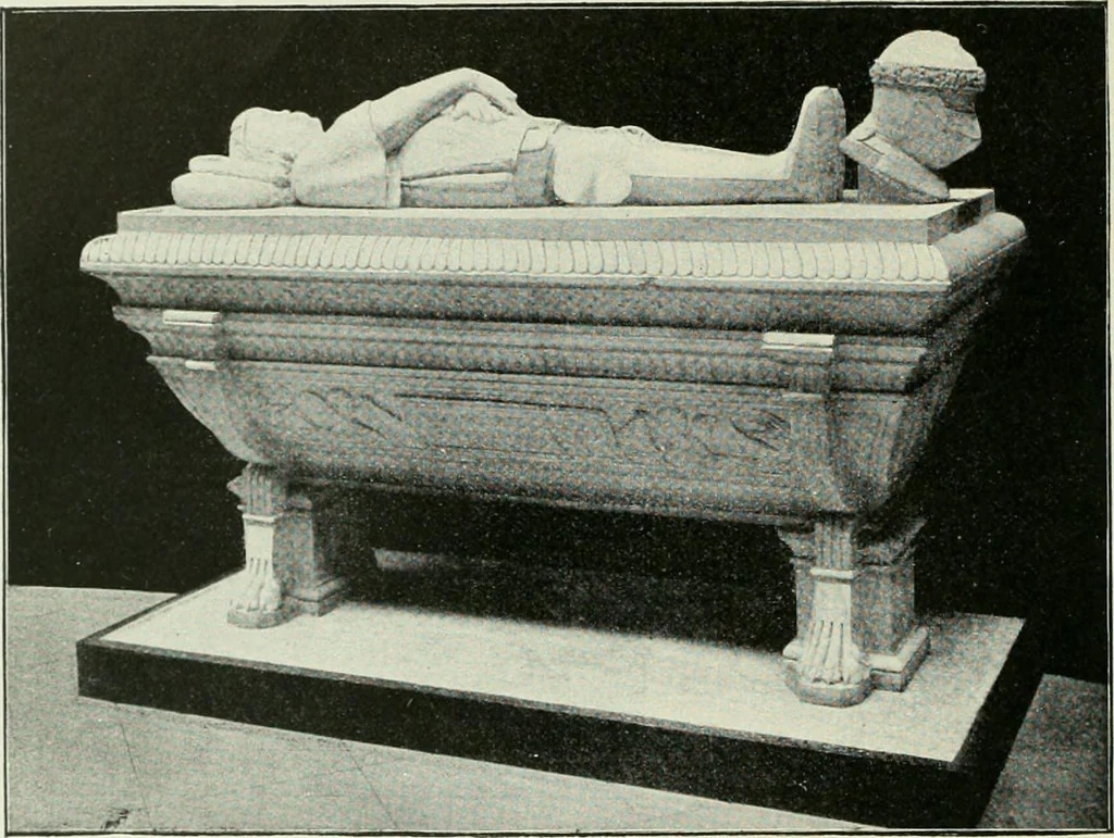 An illustration from Geschichte des florentinischen Grabmals von den ältesten Zeiten bis Michelangelo, 1904, leaf 329