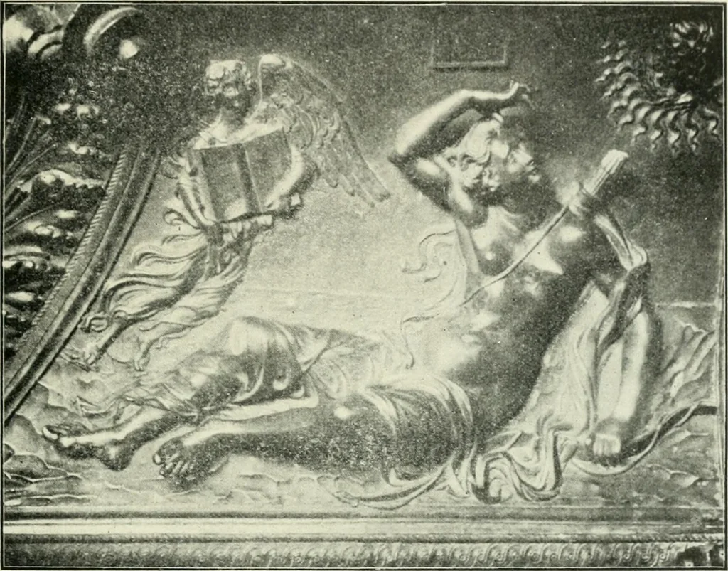 An illustration from Geschichte des florentinischen Grabmals von den ältesten Zeiten bis Michelangelo, 1904, leaf 334