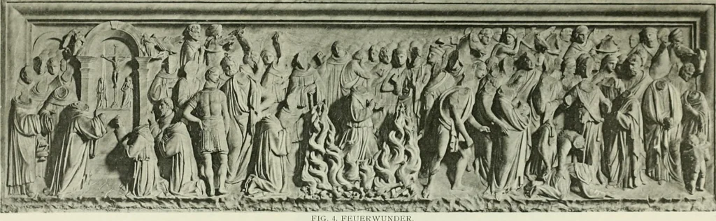 An illustration from Geschichte des florentinischen Grabmals von den ältesten Zeiten bis Michelangelo, 1904, leaf 360