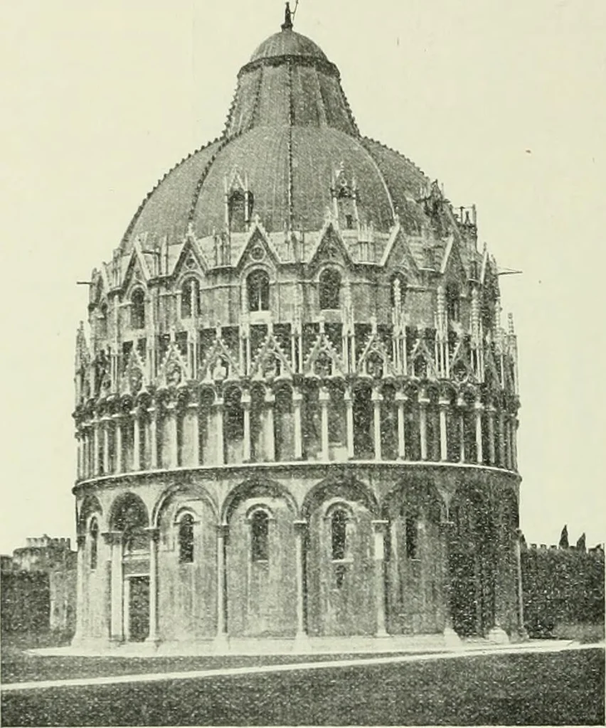 An illustration from Geschichte des florentinischen Grabmals von den ältesten Zeiten bis Michelangelo, 1904, leaf 369