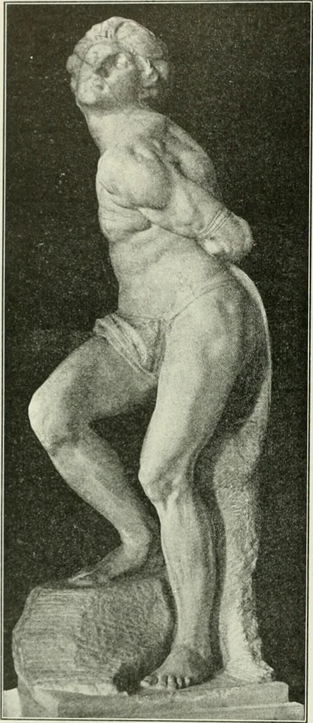 An illustration from Geschichte des florentinischen Grabmals von den ältesten Zeiten bis Michelangelo, 1904, leaf 403