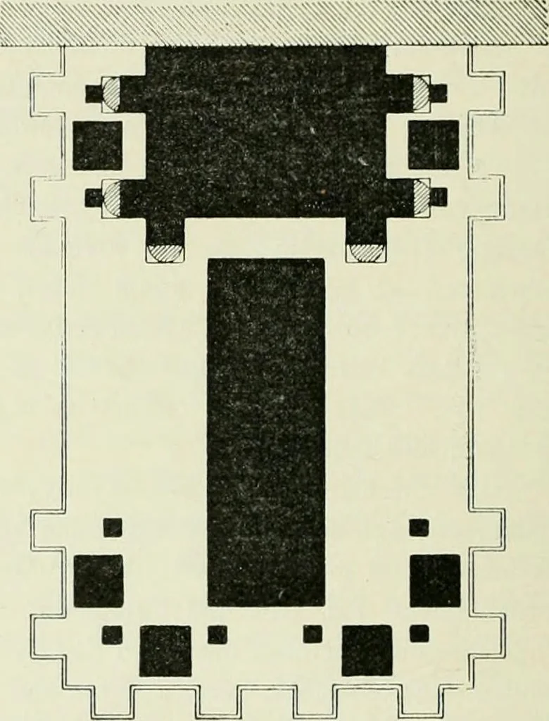 An illustration from Geschichte des florentinischen Grabmals von den ältesten Zeiten bis Michelangelo, 1904, leaf 423