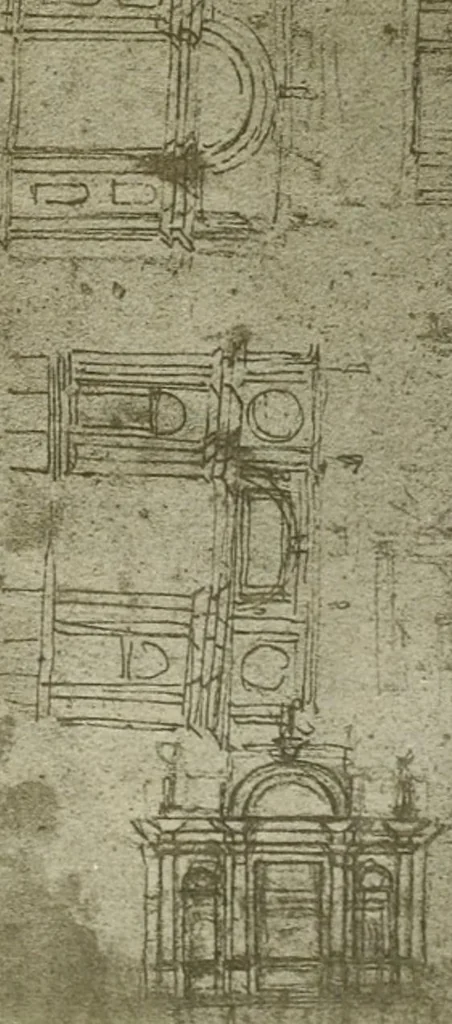 An illustration from Geschichte des florentinischen Grabmals von den ältesten Zeiten bis Michelangelo, 1904, leaf 434