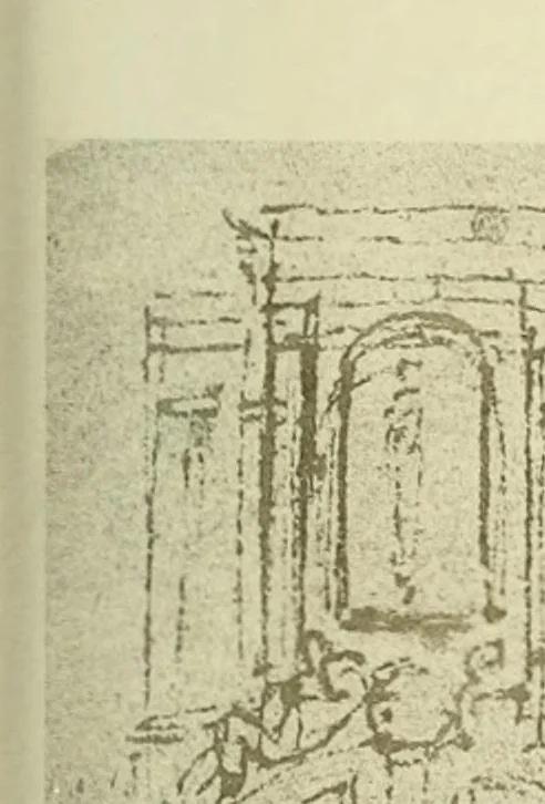An illustration from Geschichte des florentinischen Grabmals von den ältesten Zeiten bis Michelangelo, 1904, leaf 438