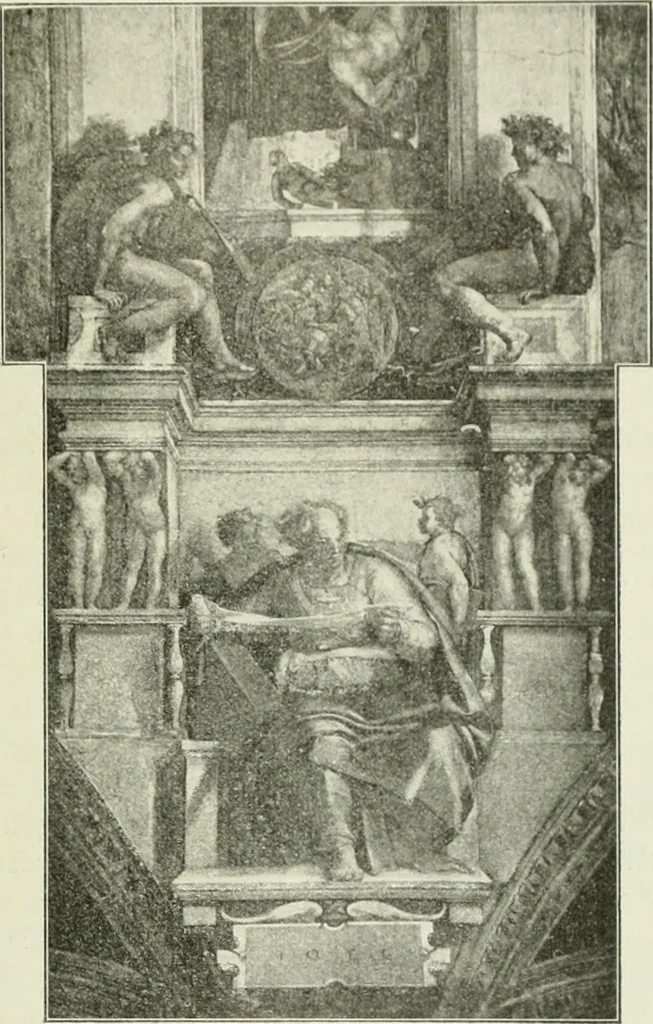 An illustration from Geschichte des florentinischen Grabmals von den ältesten Zeiten bis Michelangelo, 1904, leaf 456