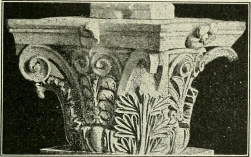 An illustration from Geschichte des florentinischen Grabmals von den ältesten Zeiten bis Michelangelo, 1904, leaf 470
