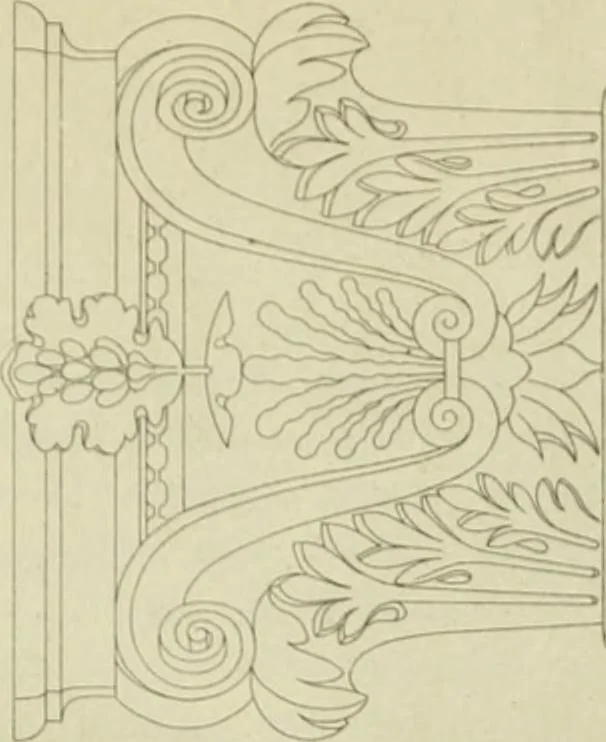 An illustration from Geschichte des florentinischen Grabmals von den ältesten Zeiten bis Michelangelo, 1904, leaf 472