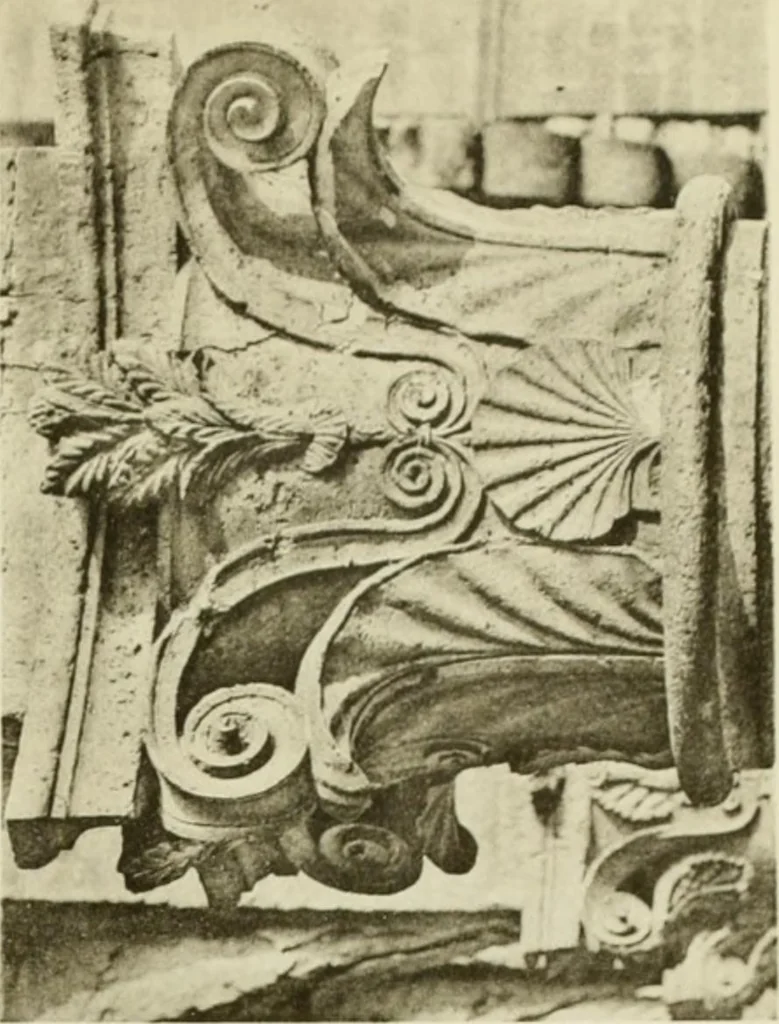 An illustration from Geschichte des florentinischen Grabmals von den ältesten Zeiten bis Michelangelo, 1904, leaf 472