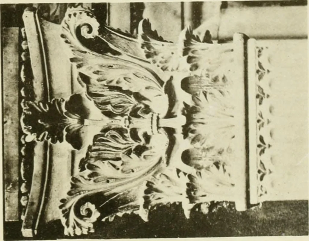 An illustration from Geschichte des florentinischen Grabmals von den ältesten Zeiten bis Michelangelo, 1904, leaf 472