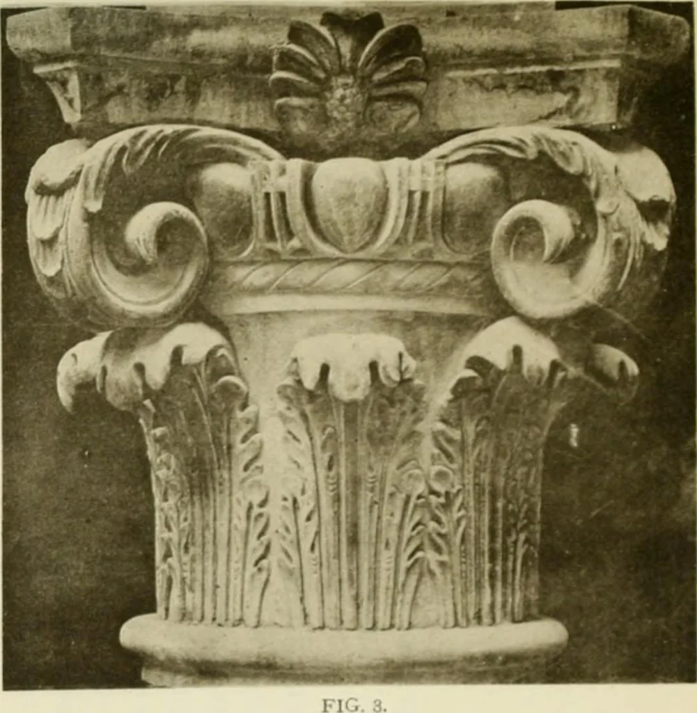 An illustration from Geschichte des florentinischen Grabmals von den ältesten Zeiten bis Michelangelo, 1904, leaf 476