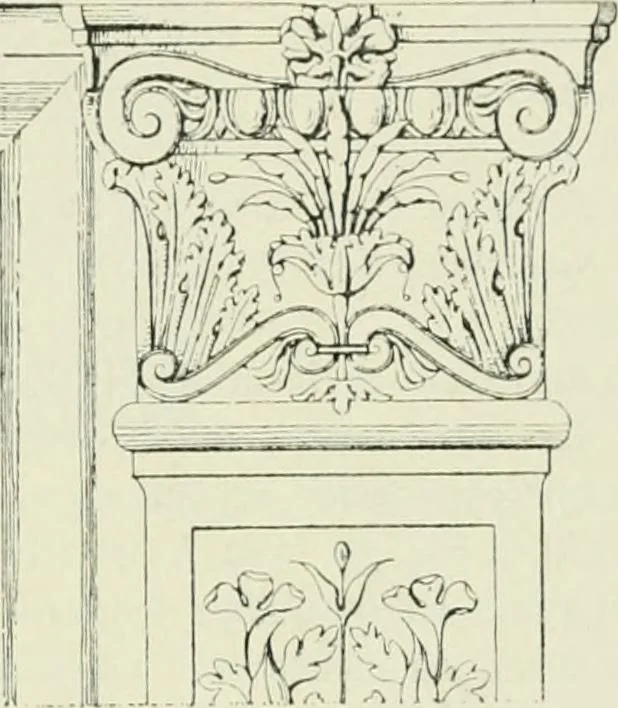 An illustration from Geschichte des florentinischen Grabmals von den ältesten Zeiten bis Michelangelo, 1904, leaf 478