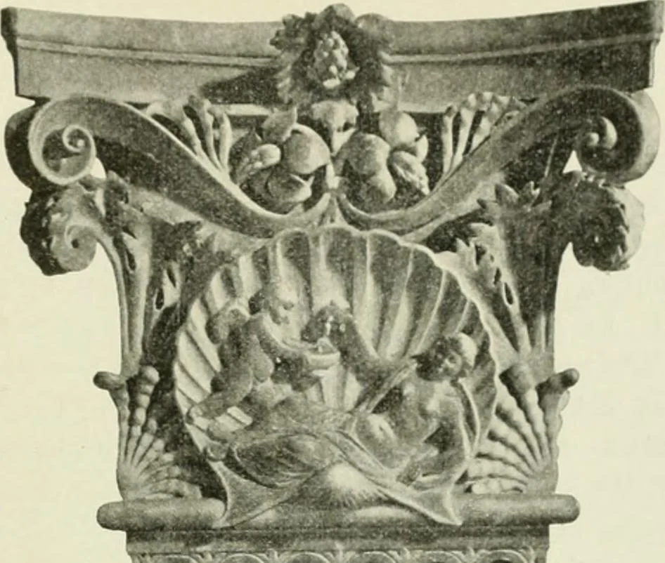 An illustration from Geschichte des florentinischen Grabmals von den ältesten Zeiten bis Michelangelo, 1904, leaf 480