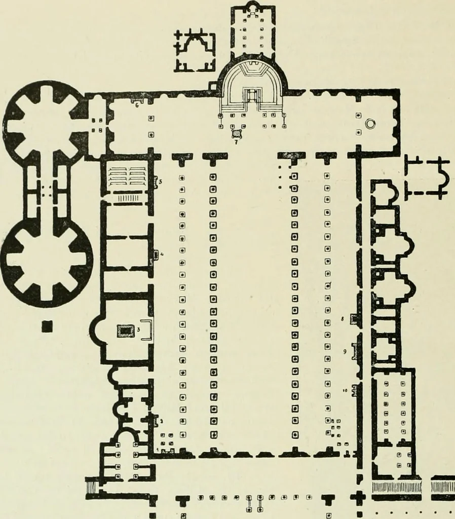An illustration from Geschichte des florentinischen Grabmals von den ältesten Zeiten bis Michelangelo, 1904, leaf 501