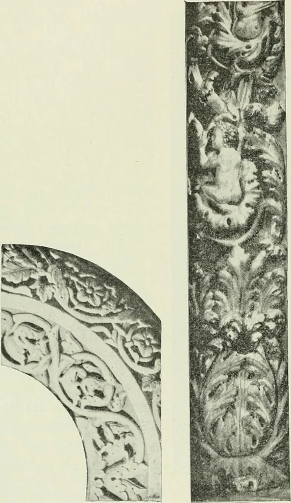 An illustration from Geschichte des florentinischen Grabmals von den ältesten Zeiten bis Michelangelo, 1904, leaf 81