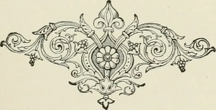 An illustration from Geschichte des Geschmacks im Mittelalter, und andere Studien auf dem Gebiete von Kunst und Kultur, 1892, leaf 130