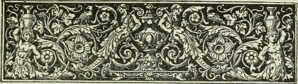 An illustration from Geschichte des Geschmacks im Mittelalter, und andere Studien auf dem Gebiete von Kunst und Kultur, 1892, leaf 156