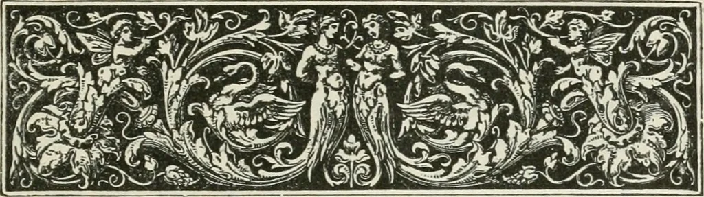 An illustration from Geschichte des Geschmacks im Mittelalter, und andere Studien auf dem Gebiete von Kunst und Kultur, 1892, leaf 222