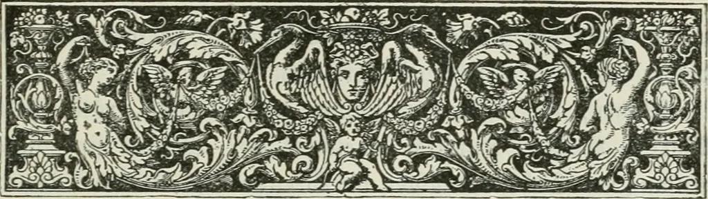 An illustration from Geschichte des Geschmacks im Mittelalter, und andere Studien auf dem Gebiete von Kunst und Kultur, 1892, leaf 254