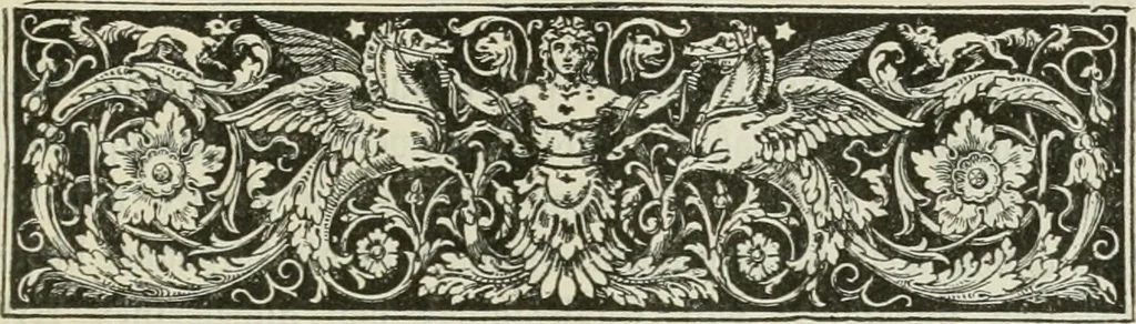 An illustration from Geschichte des Geschmacks im Mittelalter, und andere Studien auf dem Gebiete von Kunst und Kultur, 1892, leaf 334