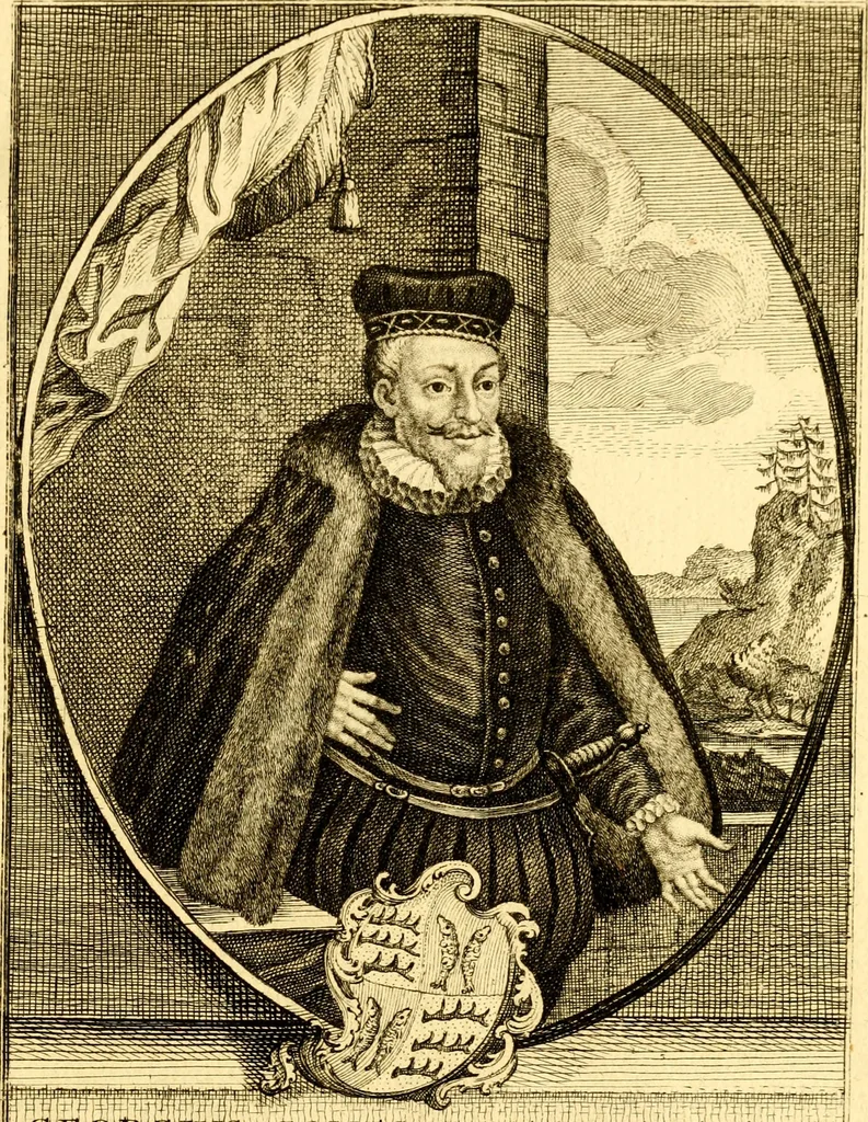 An illustration from Geschichte des Herzogthums Würtenberg unter der Regierung der Herzogen, 1764, leaf 20