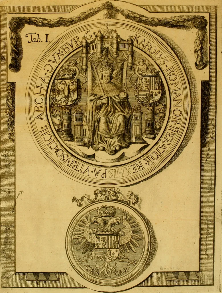 An illustration from Geschichte des Herzogthums Würtenberg unter der Regierung der Herzogen, 1764, leaf 208