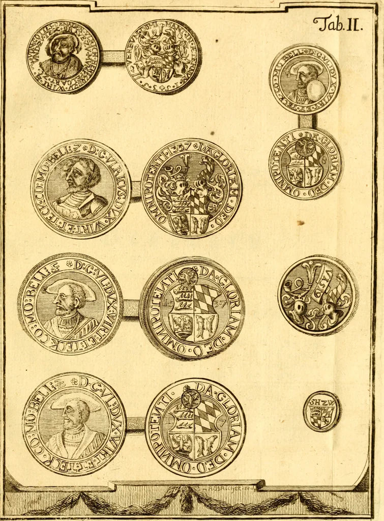 An illustration from Geschichte des Herzogthums Würtenberg unter der Regierung der Herzogen, 1764, leaf 284