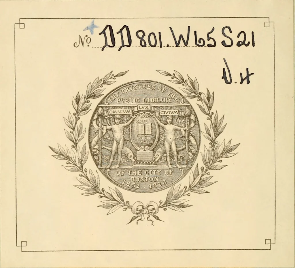 An illustration from Geschichte des Herzogthums Würtenberg unter der Regierung der Herzogen, 1764, leaf 1