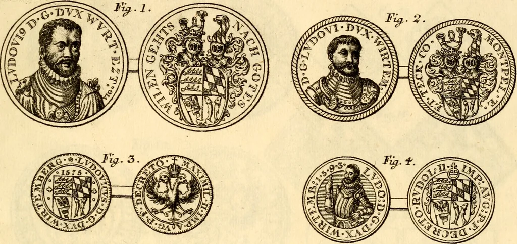 An illustration from Geschichte des Herzogthums Würtenberg unter der Regierung der Herzogen, 1764, leaf 468