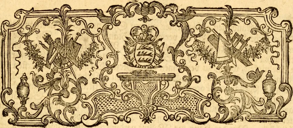 An illustration from Geschichte des Herzogthums Würtenberg unter der Regierung der Herzogen, 1764, leaf 8