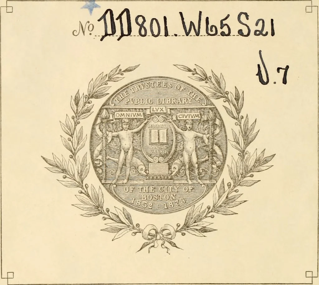 An illustration from Geschichte des Herzogthums Würtenberg unter der Regierung der Herzogen, 1764, leaf 1