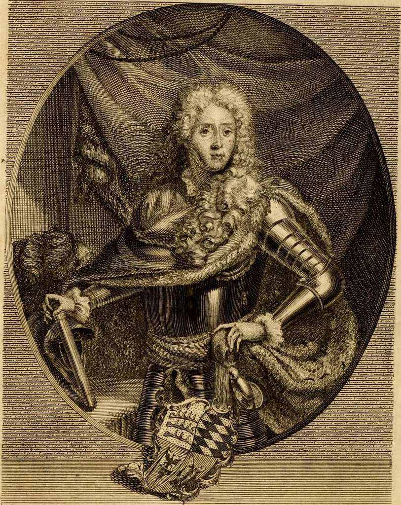 An illustration from Geschichte des Herzogthums Würtenberg unter der Regierung der Herzogen, 1764, leaf 5
