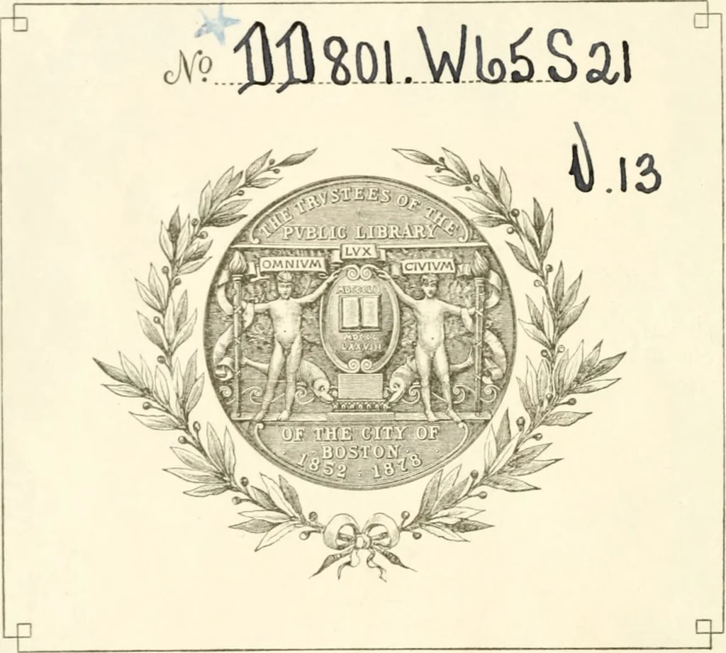 An illustration from Geschichte des Herzogthums Würtenberg unter der Regierung der Herzogen, 1764, leaf 1