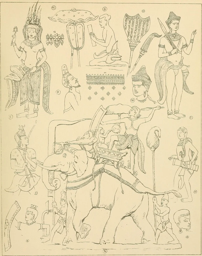 An illustration from Geschichte des Kostüms, 1905, leaf 103