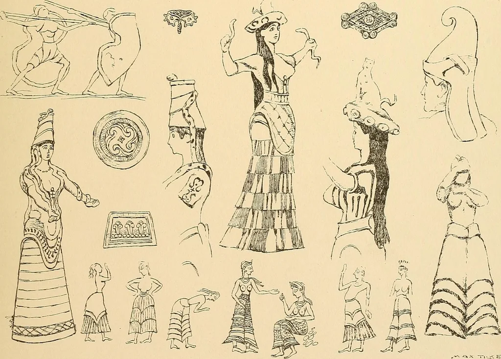 An illustration from Geschichte des Kostüms, 1905, leaf 111