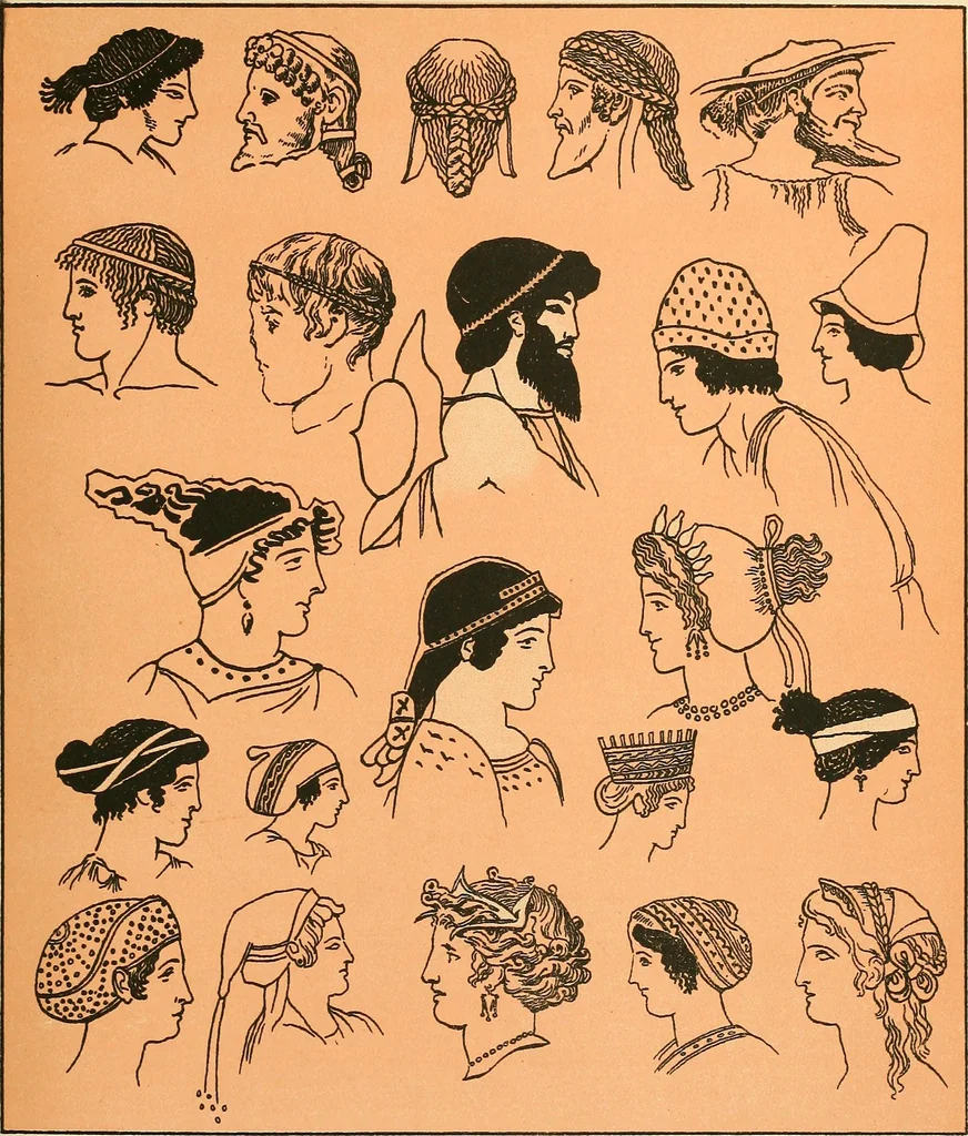 An illustration from Geschichte des Kostüms, 1905, leaf 115