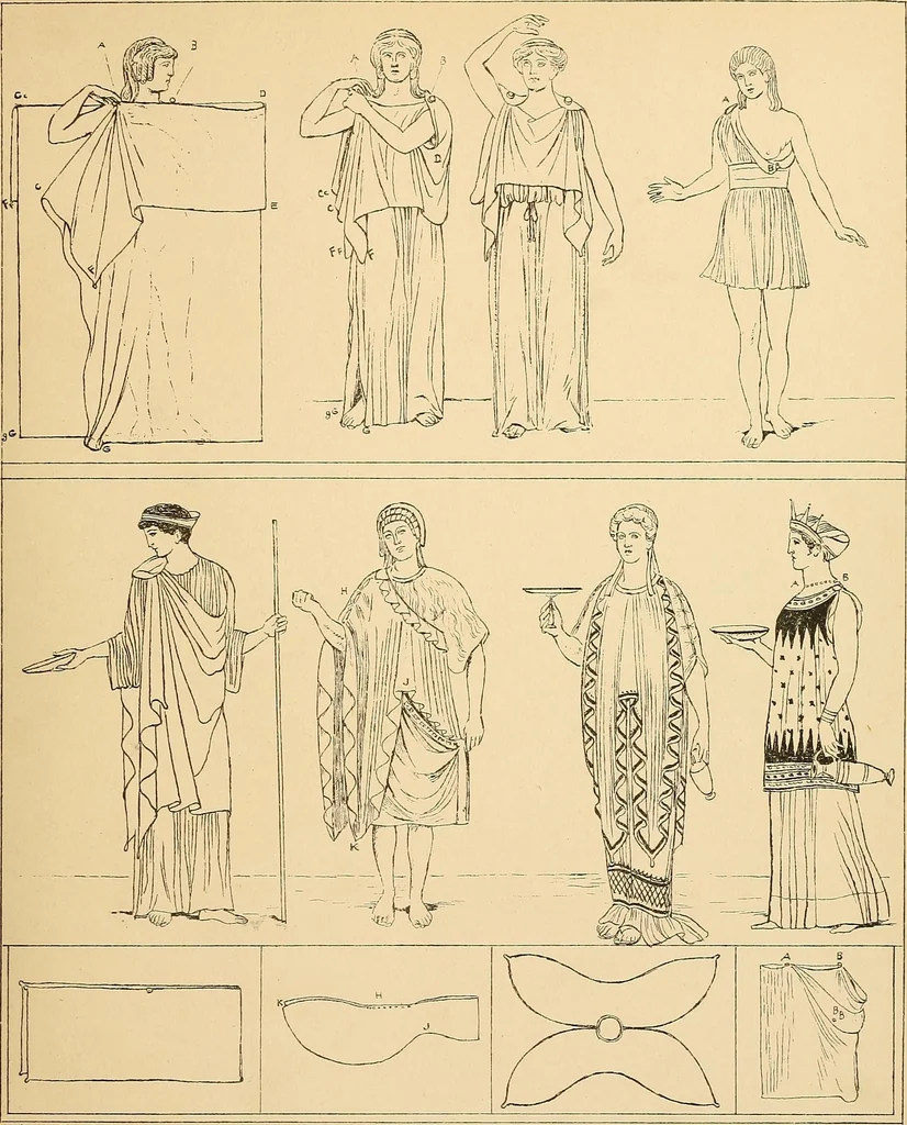 An illustration from Geschichte des Kostüms, 1905, leaf 119