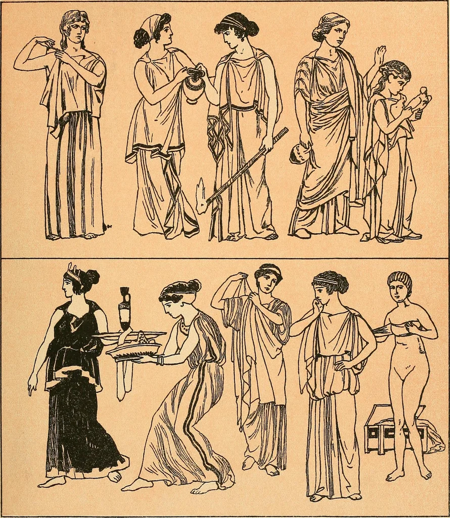 An illustration from Geschichte des Kostüms, 1905, leaf 131