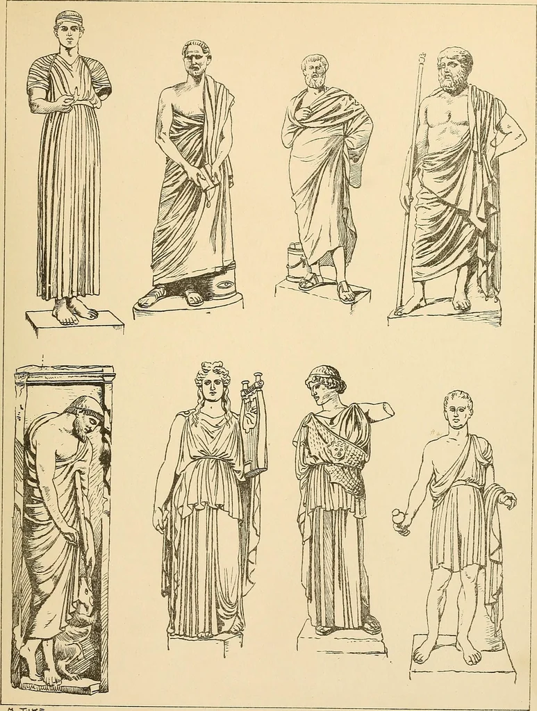 An illustration from Geschichte des Kostüms, 1905, leaf 135