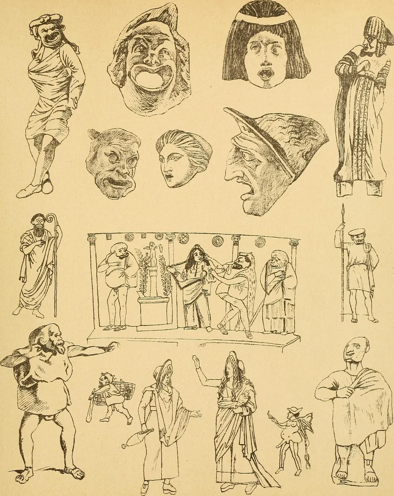 An illustration from Geschichte des Kostüms, 1905, leaf 143