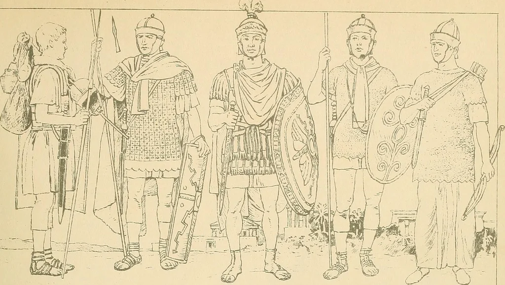 An illustration from Geschichte des Kostüms, 1905, leaf 177