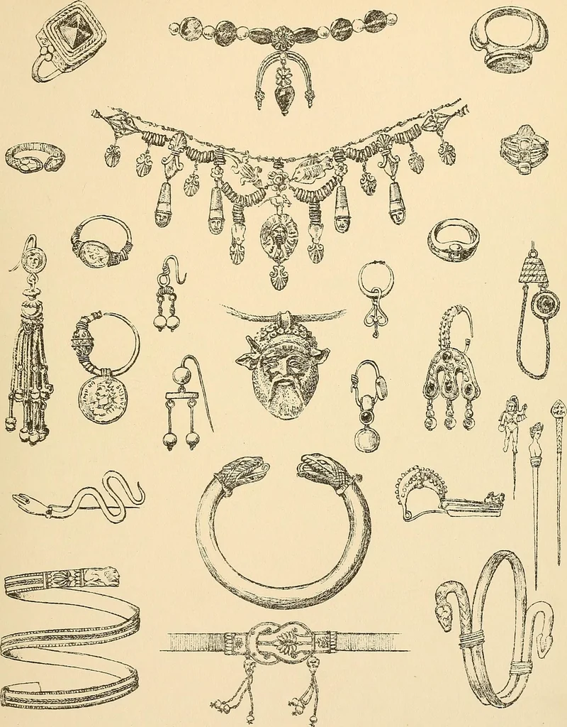 An illustration from Geschichte des Kostüms, 1905, leaf 189