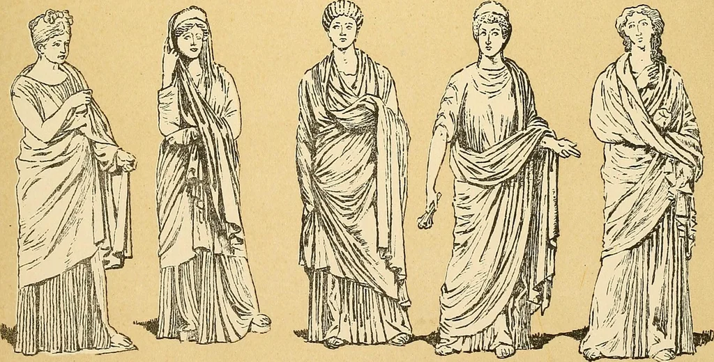 An illustration from Geschichte des Kostüms, 1905, leaf 193